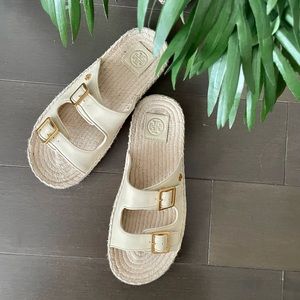 Tory Burch tan sandals